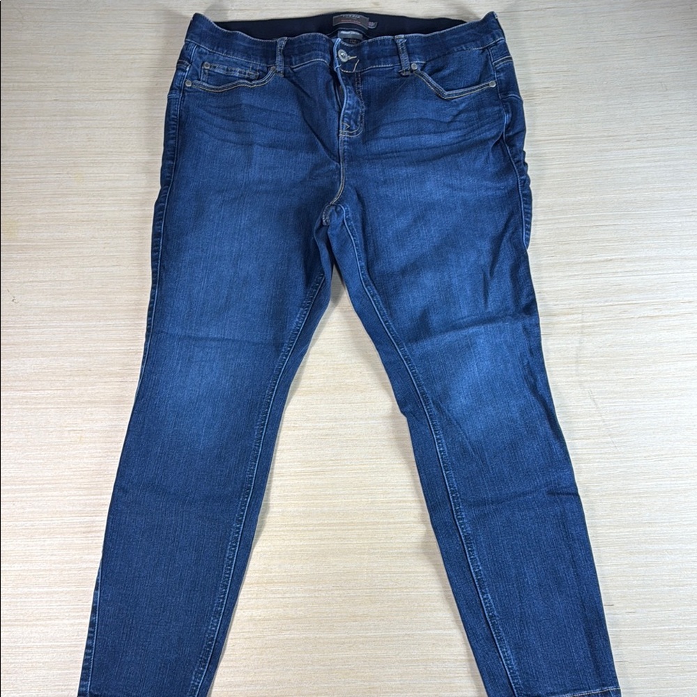Classic Indigo Skinny Jeans for‎ Women